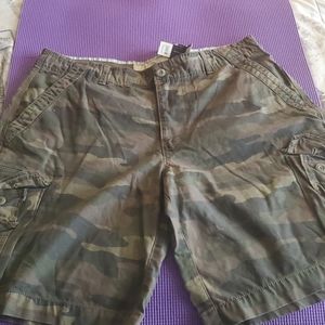 Camouflage Cargo Shorts